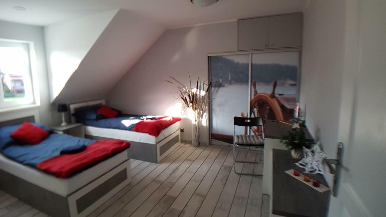 Przystan Kapitanat Apartman Szczecinek Kültér fotó